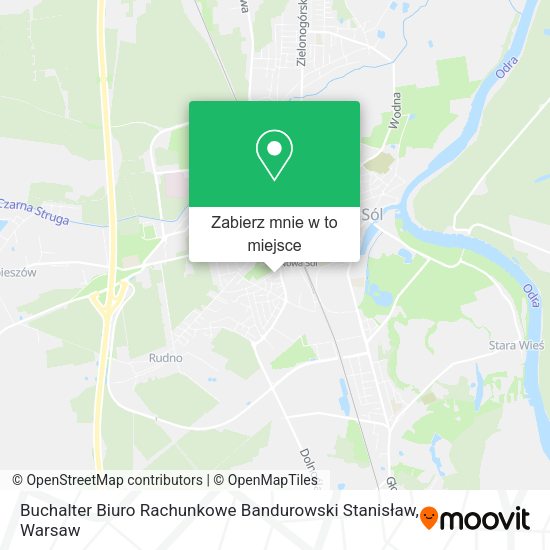 Mapa Buchalter Biuro Rachunkowe Bandurowski Stanisław