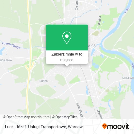 Mapa Łucki Józef. Usługi Transportowe