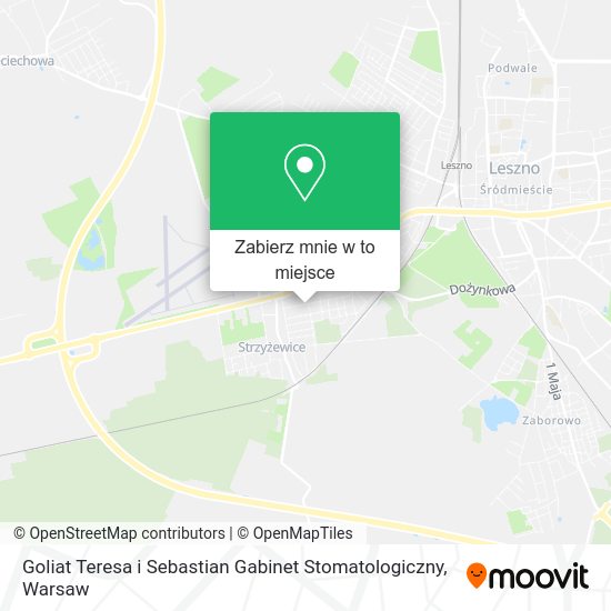 Mapa Goliat Teresa i Sebastian Gabinet Stomatologiczny