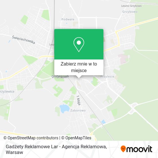 Mapa Gadżety Reklamowe Lar - Agencja Reklamowa