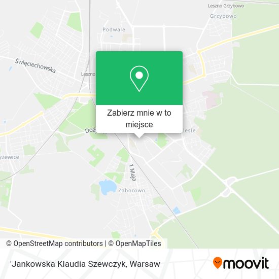 Mapa 'Jankowska Klaudia Szewczyk