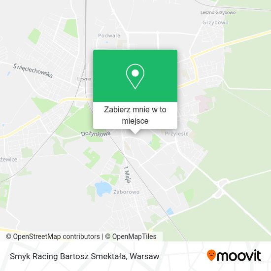 Mapa Smyk Racing Bartosz Smektała