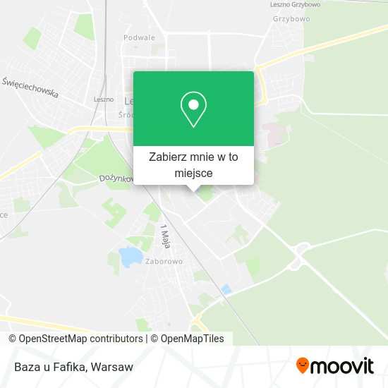 Mapa Baza u Fafika