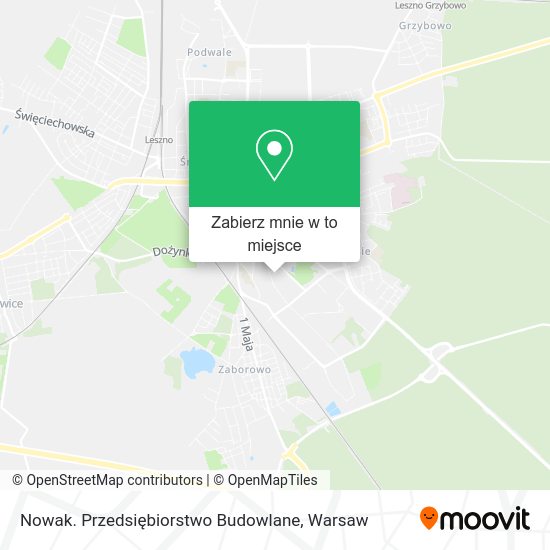 Mapa Nowak. Przedsiębiorstwo Budowlane