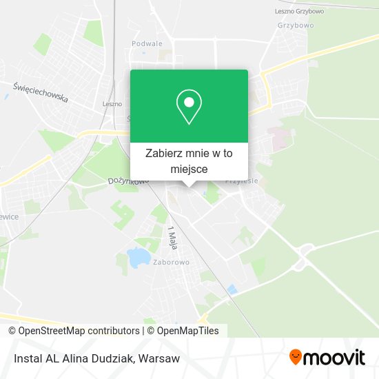 Mapa Instal AL Alina Dudziak