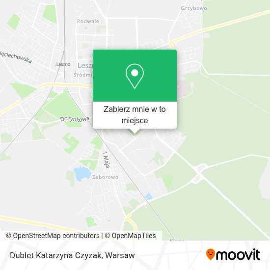 Mapa Dublet Katarzyna Czyzak