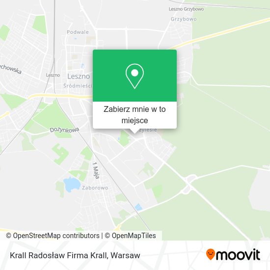 Mapa Krall Radosław Firma Krall