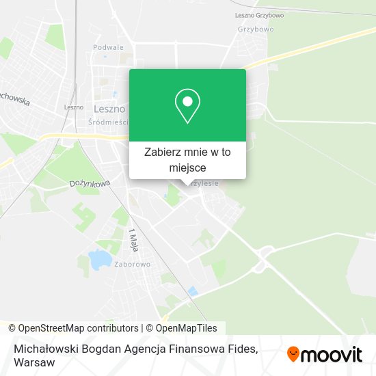 Mapa Michałowski Bogdan Agencja Finansowa Fides