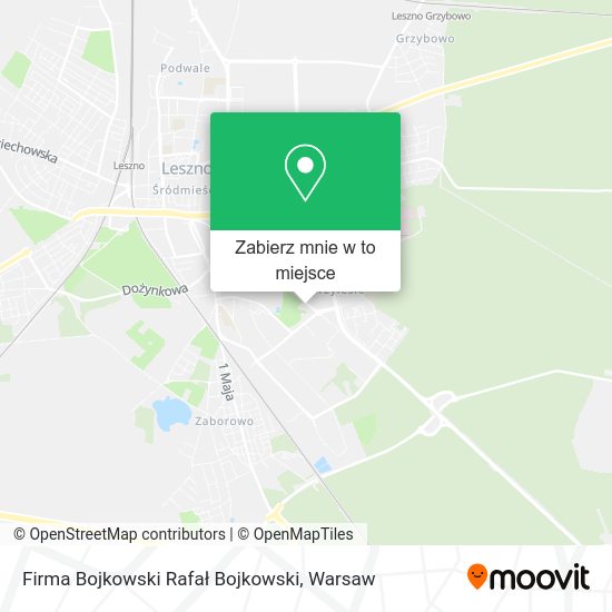 Mapa Firma Bojkowski Rafał Bojkowski