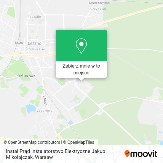 Mapa Instal Prąd Instalatorstwo Elektryczne Jakub Mikołajczak