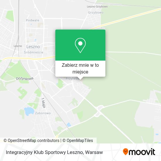 Mapa Integracyjny Klub Sportowy Leszno