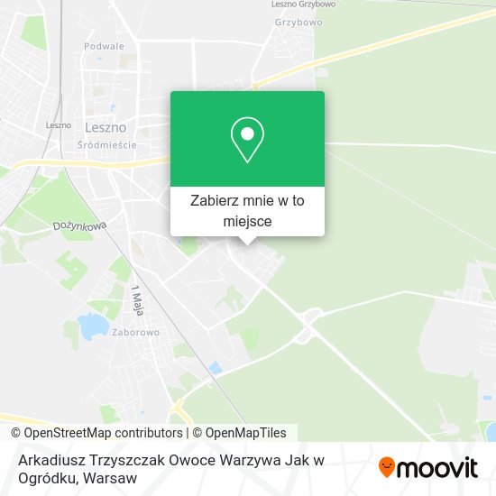 Mapa Arkadiusz Trzyszczak Owoce Warzywa Jak w Ogródku