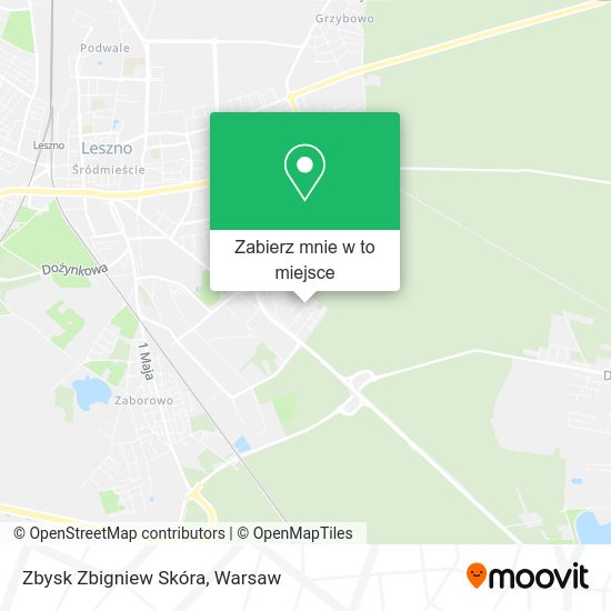 Mapa Zbysk Zbigniew Skóra