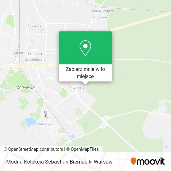 Mapa Modna Kolekcja Sebastian Biernacik