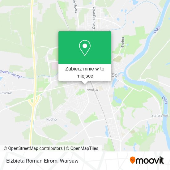 Mapa Elżbieta Roman Elrom