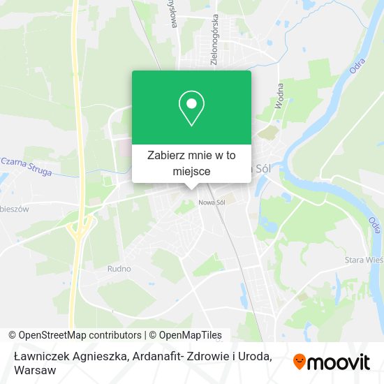 Mapa Ławniczek Agnieszka, Ardanafit- Zdrowie i Uroda