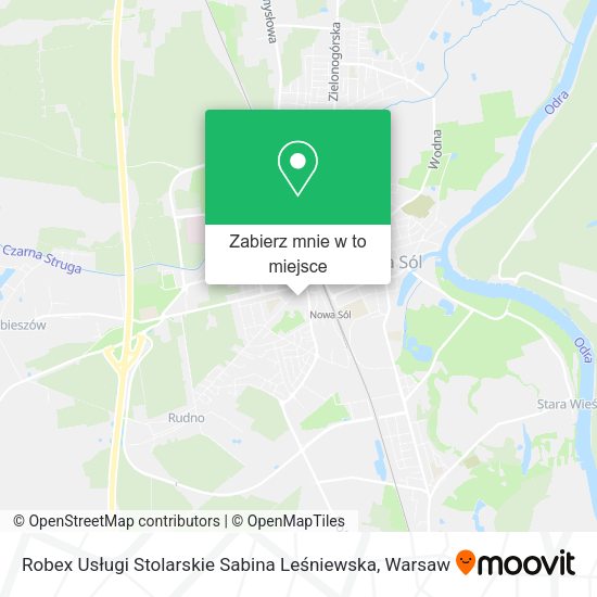 Mapa Robex Usługi Stolarskie Sabina Leśniewska