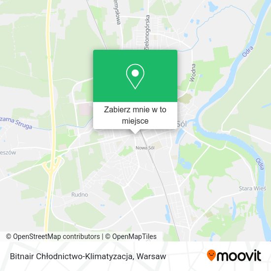 Mapa Bitnair Chłodnictwo-Klimatyzacja