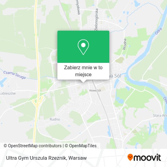 Mapa Ultra Gym Urszula Rzeznik