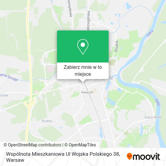 Mapa Wspólnota Mieszkaniowa Ul Wojska Polskiego 38