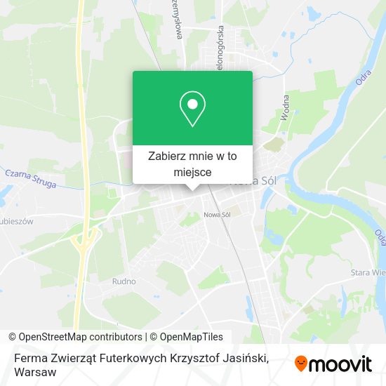 Mapa Ferma Zwierząt Futerkowych Krzysztof Jasiński