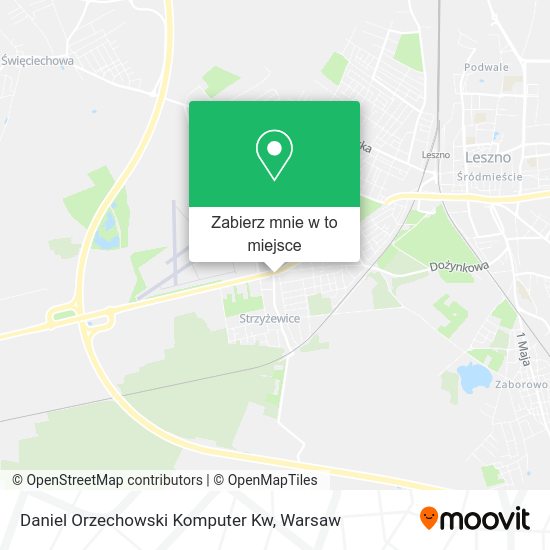 Mapa Daniel Orzechowski Komputer Kw