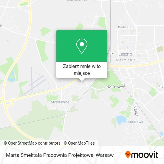 Mapa Marta Smektała Pracownia Projektowa