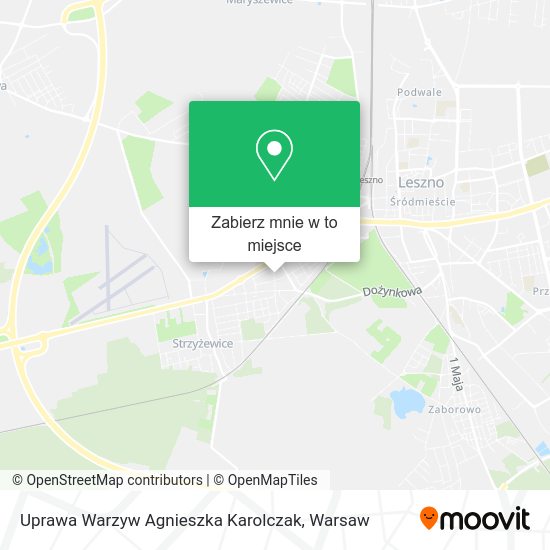 Mapa Uprawa Warzyw Agnieszka Karolczak