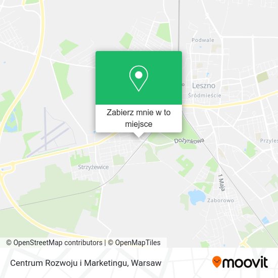 Mapa Centrum Rozwoju i Marketingu