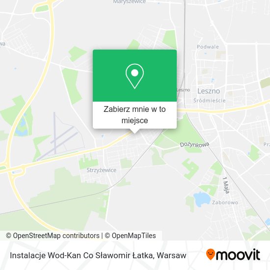 Mapa Instalacje Wod-Kan Co Sławomir Łatka