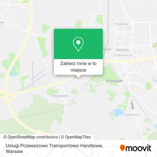 Mapa Uslugi Przewozowo Transportowo Handlowe