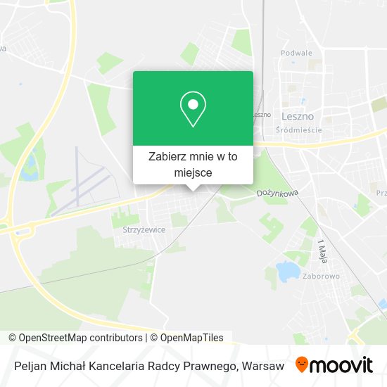 Mapa Peljan Michał Kancelaria Radcy Prawnego