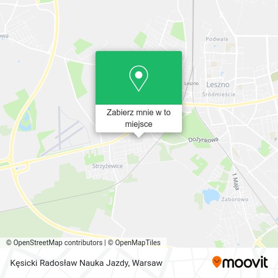 Mapa Kęsicki Radosław Nauka Jazdy