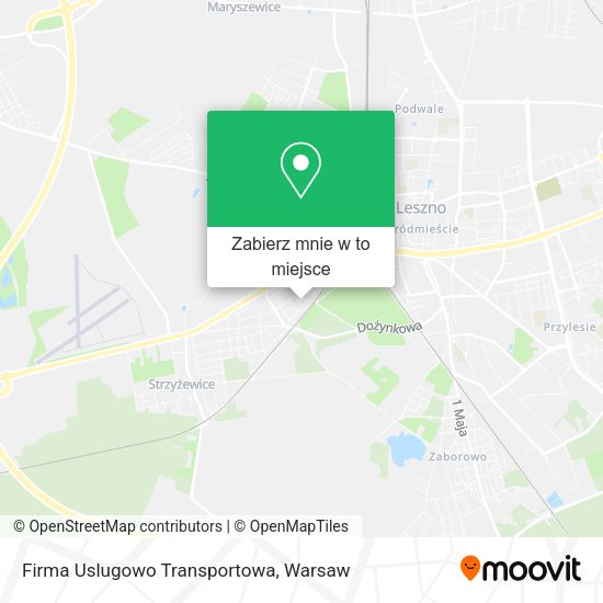 Mapa Firma Uslugowo Transportowa