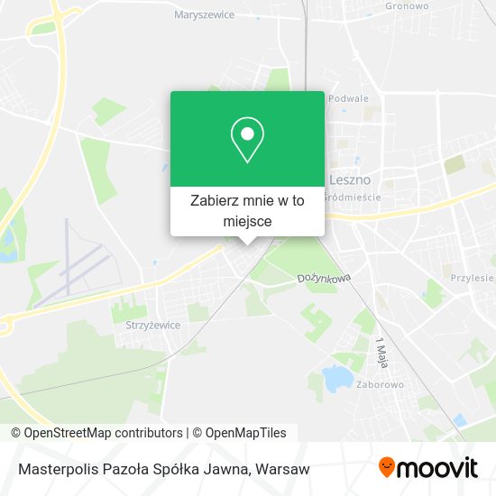 Mapa Masterpolis Pazoła Spółka Jawna