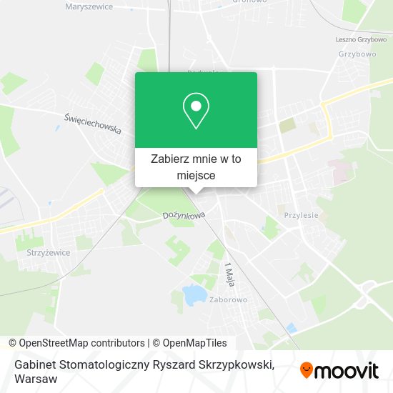 Mapa Gabinet Stomatologiczny Ryszard Skrzypkowski