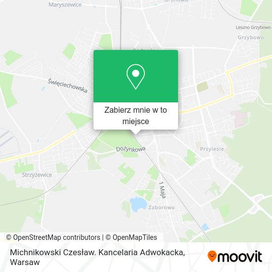 Mapa Michnikowski Czesław. Kancelaria Adwokacka