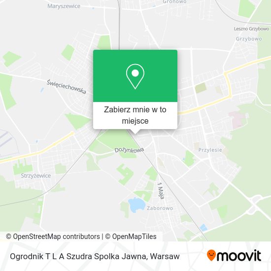 Mapa Ogrodnik T L A Szudra Spolka Jawna