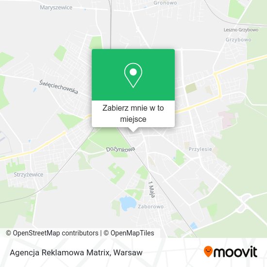 Mapa Agencja Reklamowa Matrix