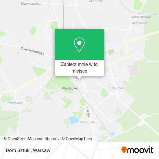 Mapa Dom Sztuki