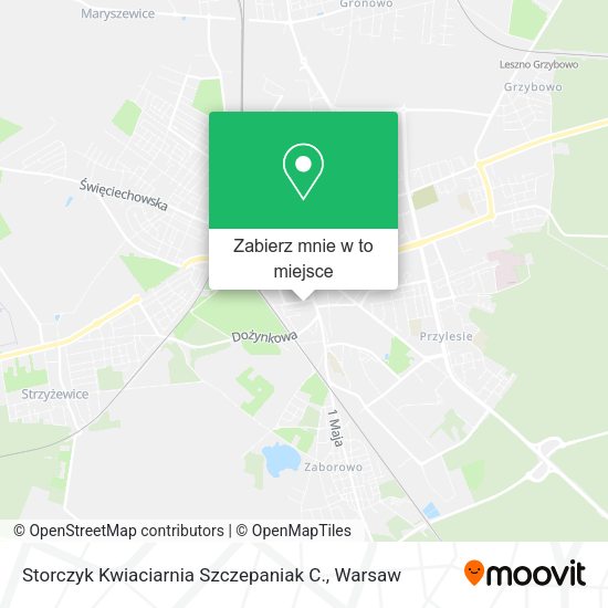 Mapa Storczyk Kwiaciarnia Szczepaniak C.