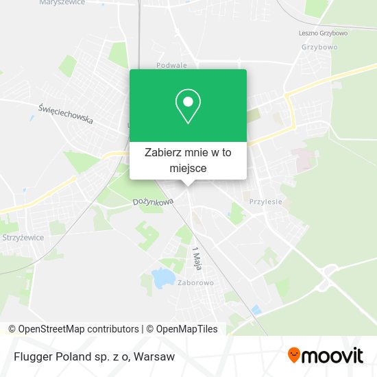 Mapa Flugger Poland sp. z o