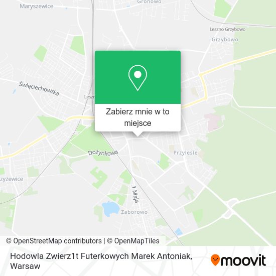 Mapa Hodowla Zwierz1t Futerkowych Marek Antoniak