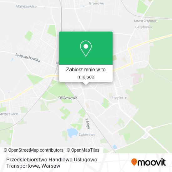 Mapa Przedsiebiorstwo Handlowo Uslugowo Transportowe