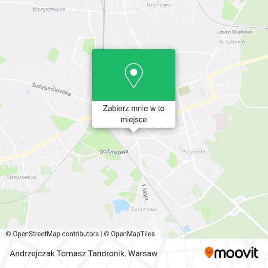 Mapa Andrzejczak Tomasz Tandronik