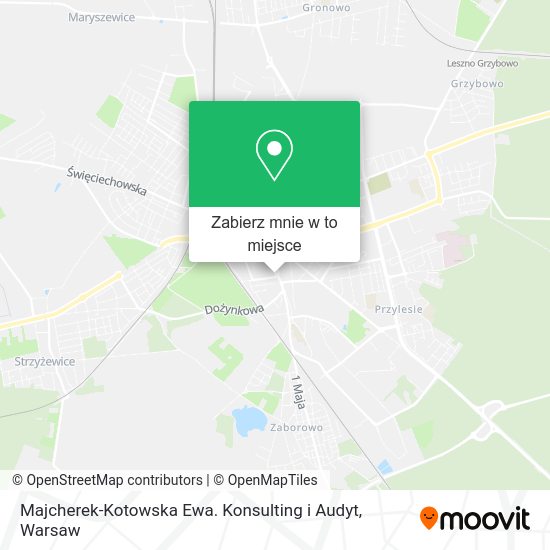 Mapa Majcherek-Kotowska Ewa. Konsulting i Audyt