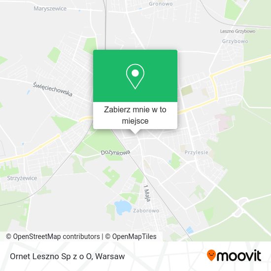 Mapa Ornet Leszno Sp z o O