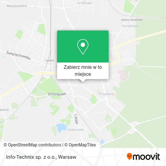 Mapa Info-Technix sp. z o.o.