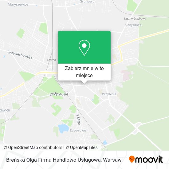 Mapa Breńska Olga Firma Handlowo Usługowa