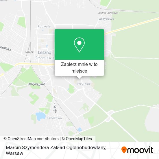 Mapa Marcin Szymendera Zakład Ogólnobudowlany